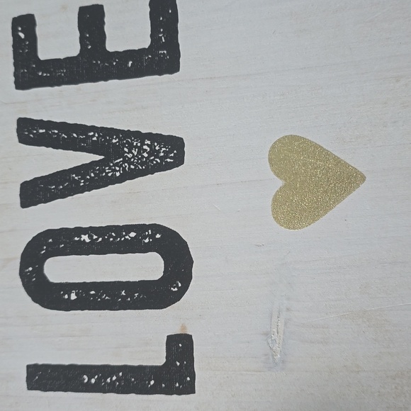 Anything Is Possible With Love Wood Sign - Picture 4 of 5